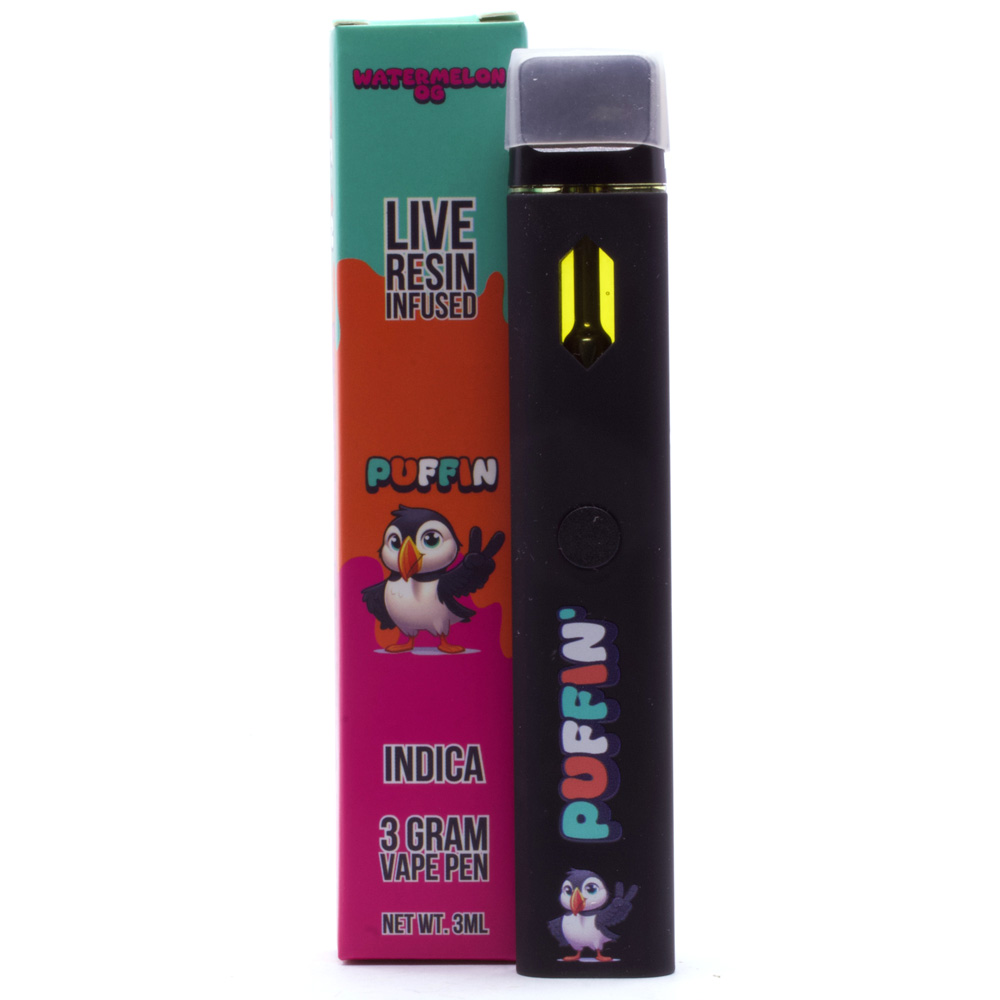 3g LIVE RESIN Vape Pens by PUFFIN