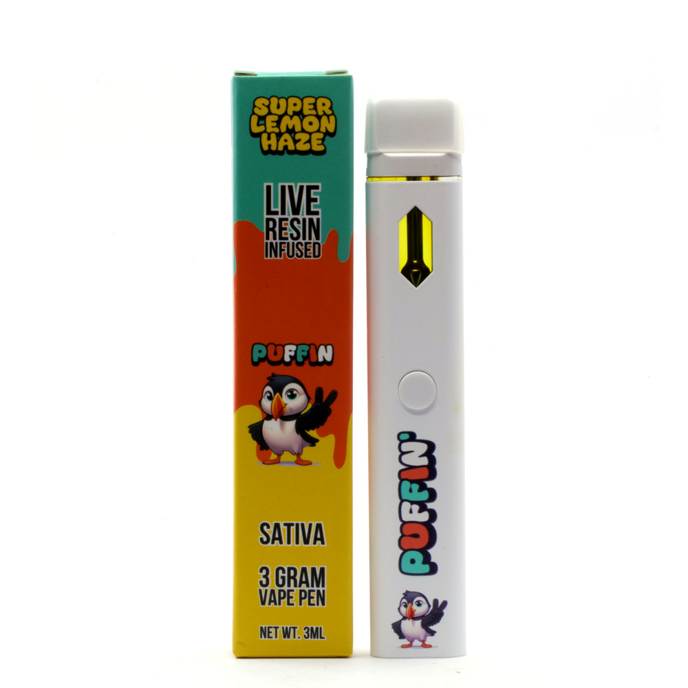 3g LIVE RESIN Vape Pens by PUFFIN