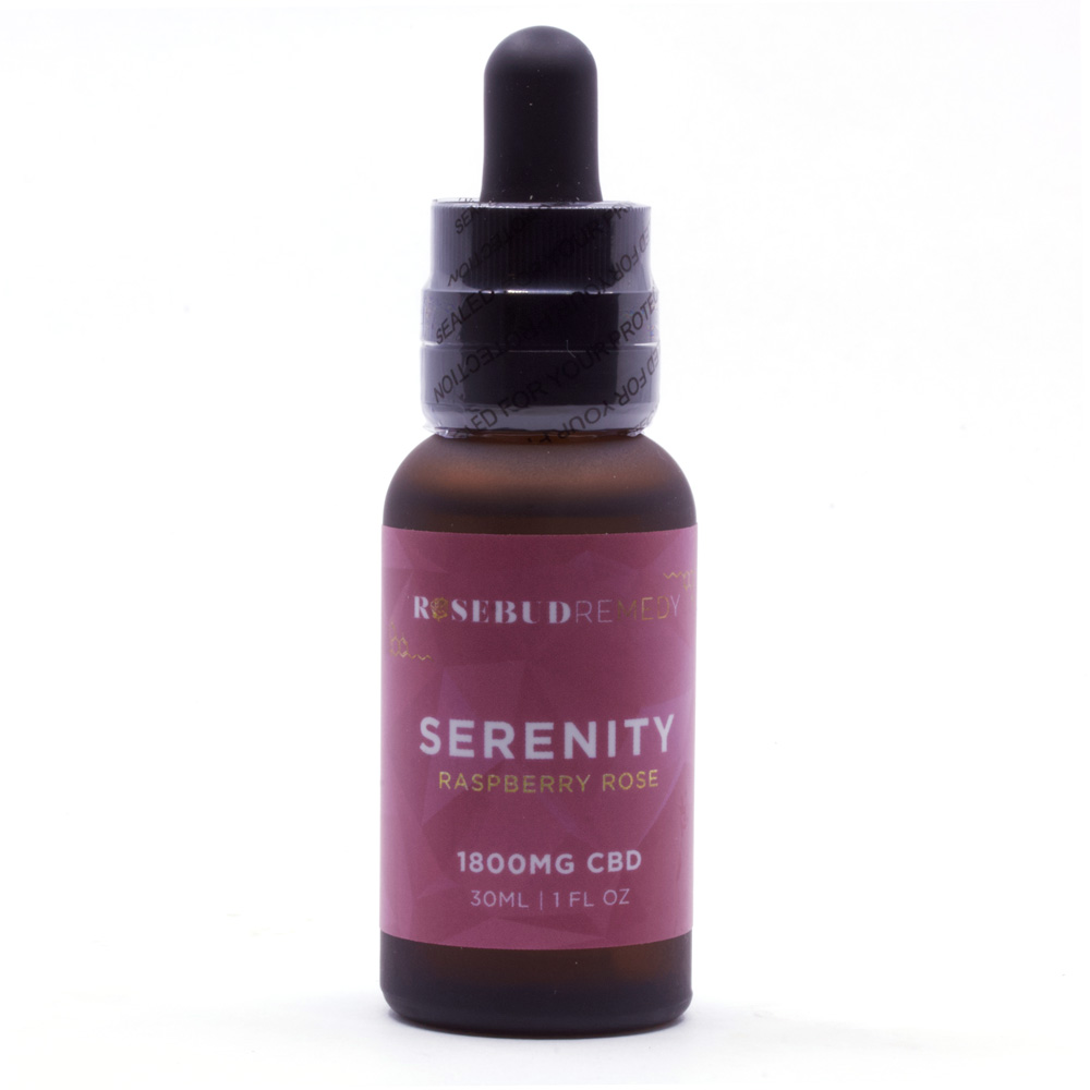 SERENITY 1800mg CBD Raseberry Rose