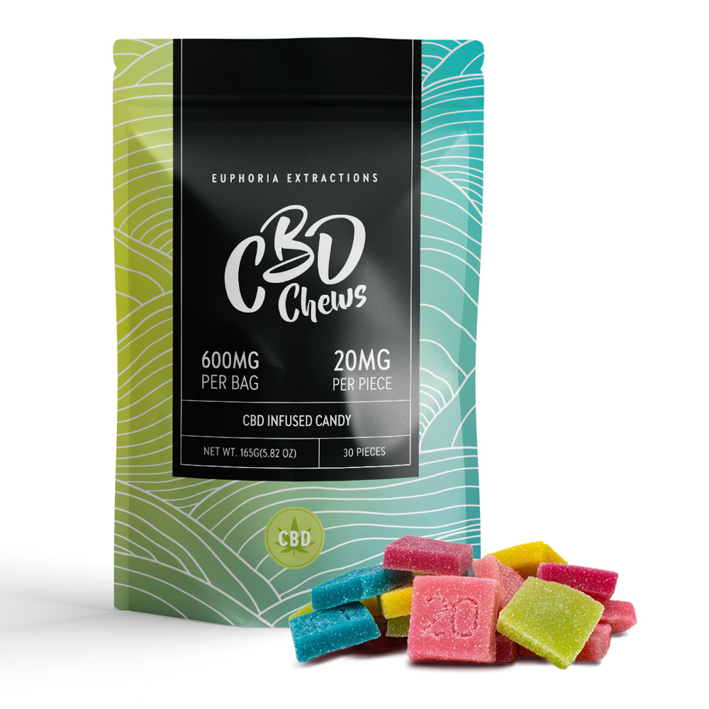 600mg CBD Chews by Euphoria Extractions