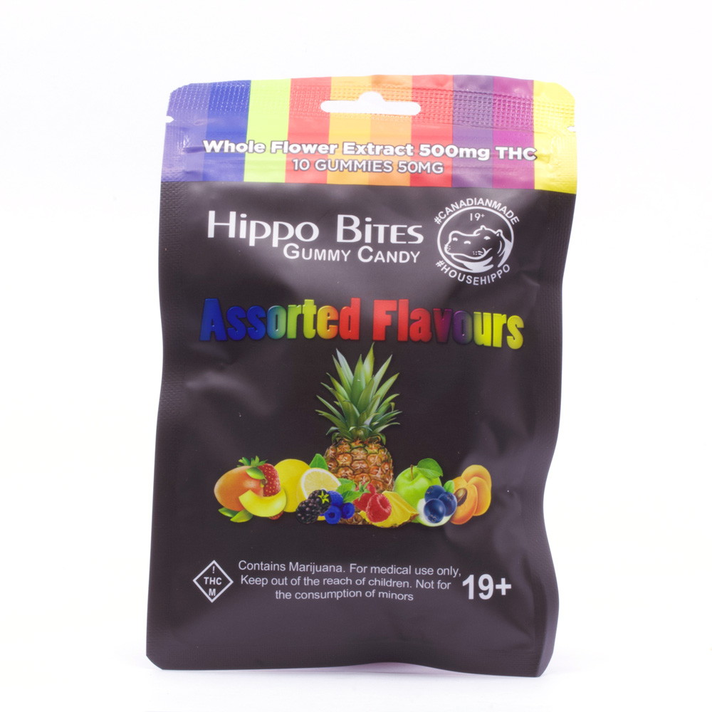 500mg THC Hippo Bites