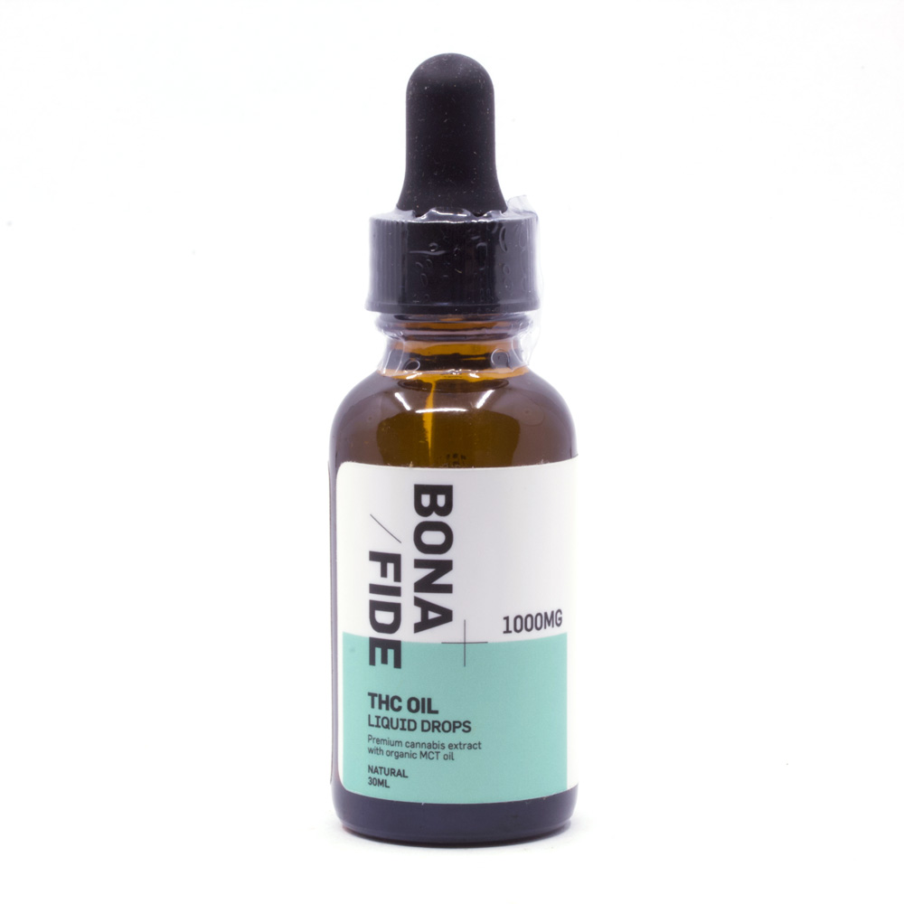 1000mg THC Full Spectrum Tincture by Bona Fide