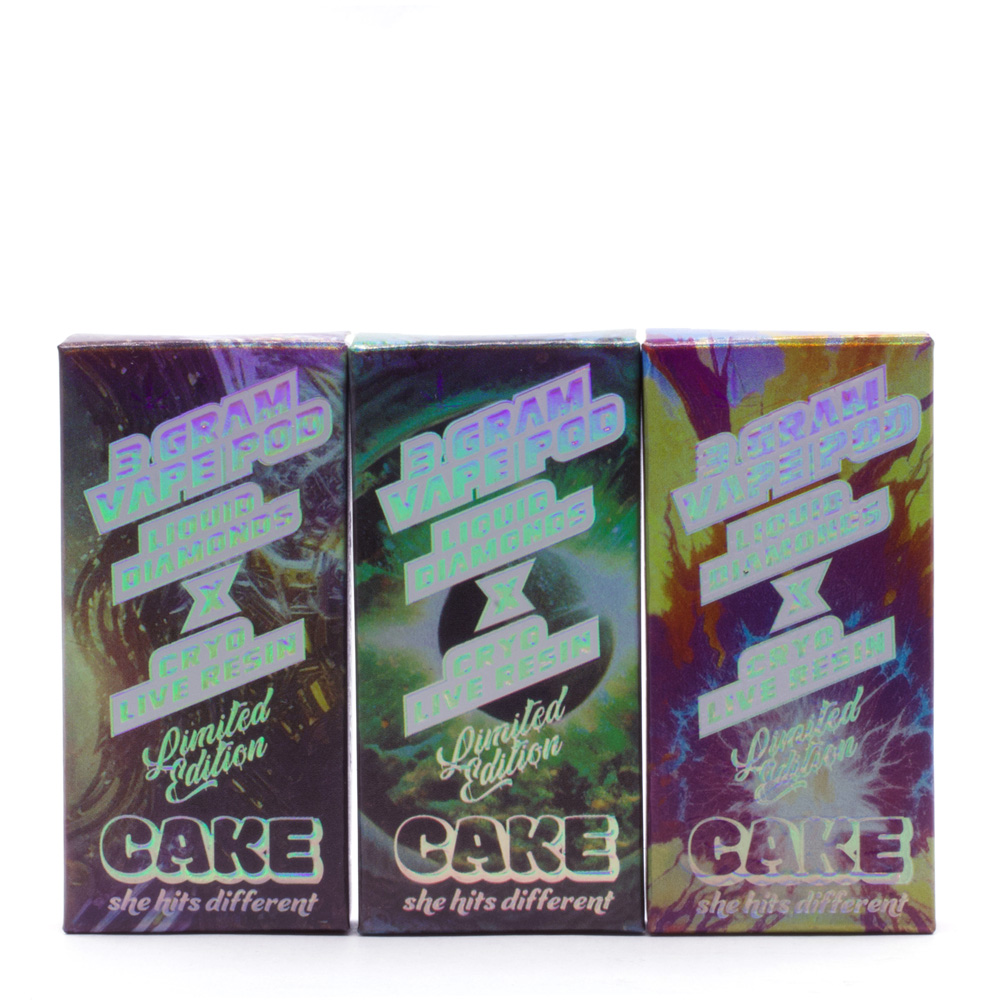 3g Diamonds x Live Resin Vape Pens by CAKE